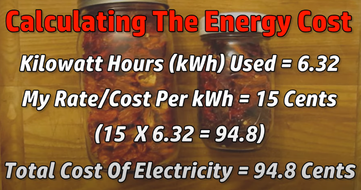 How Much Electricity Does a Dehydrator Use? — Answered 2023