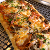 Hot Goetta BBQ Pizza Hot Goetta BBQ Pizza