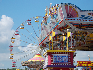 The New York State Fair Midway