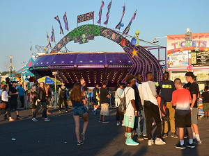 The New York State Fair Midway