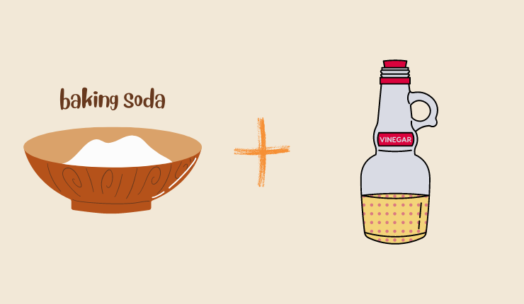 Using Baking Soda and Vinegar