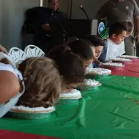 Kids Pudding Eating Contest Kids Pudding Eating Contest
