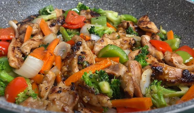 Chicken with Mixed Vegetables