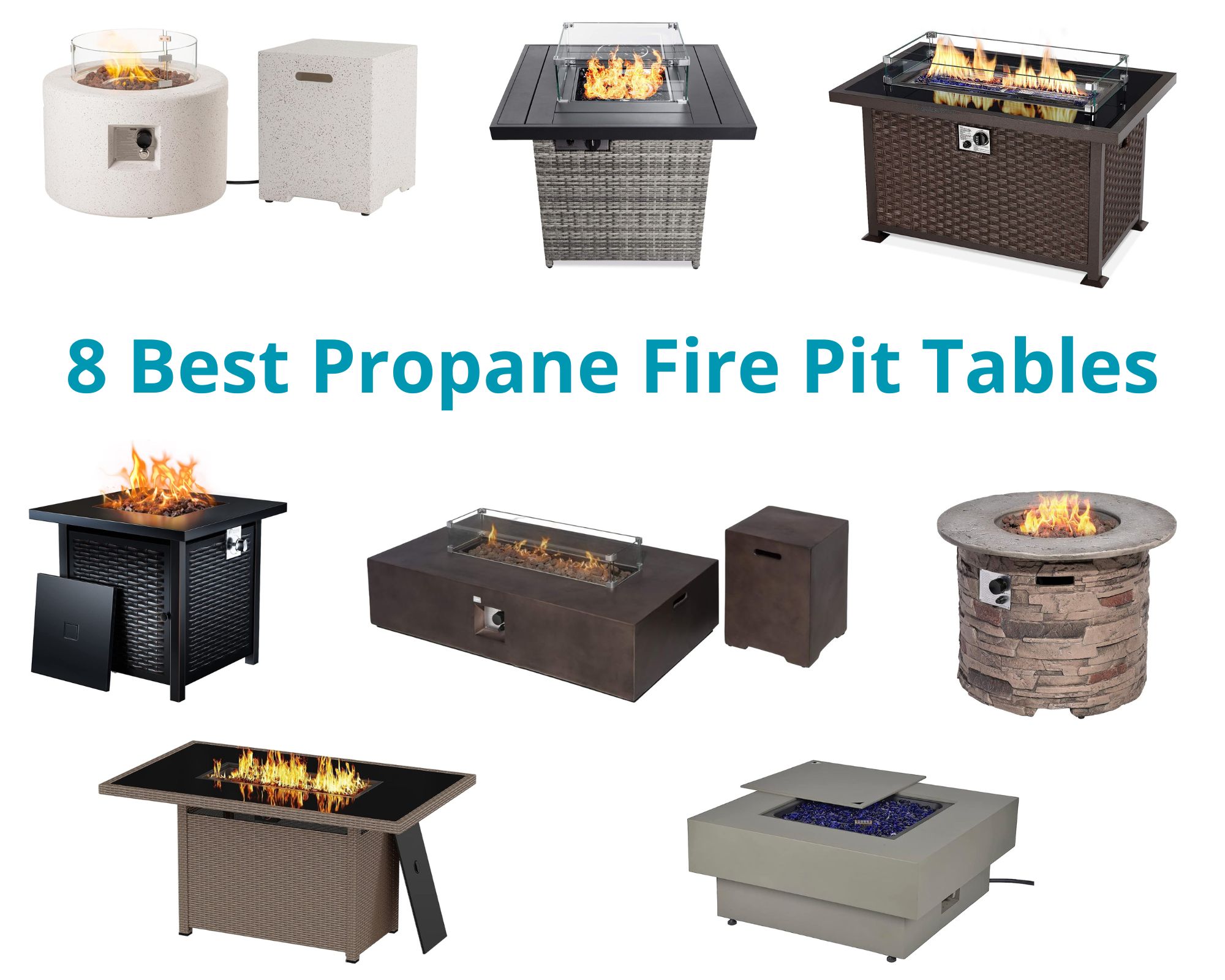 8 Best Propane Fire Pit Tables