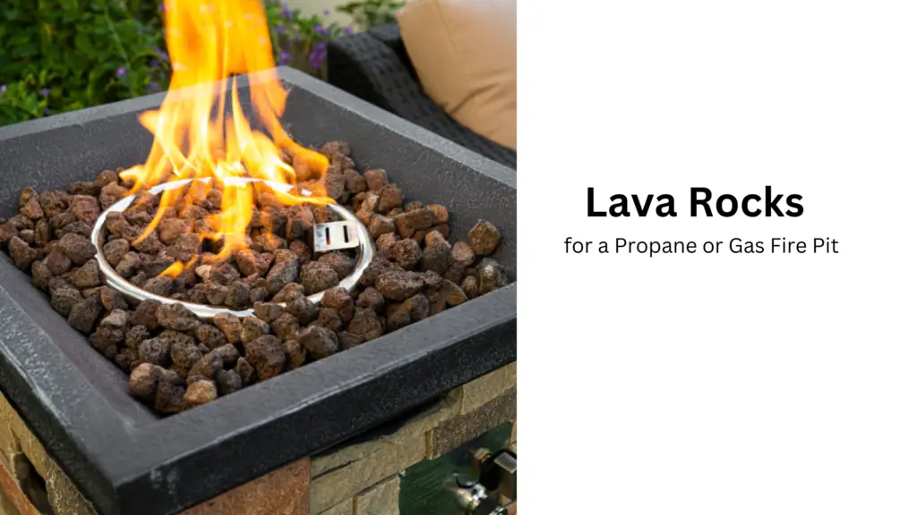 Lava rocks for a fire pit